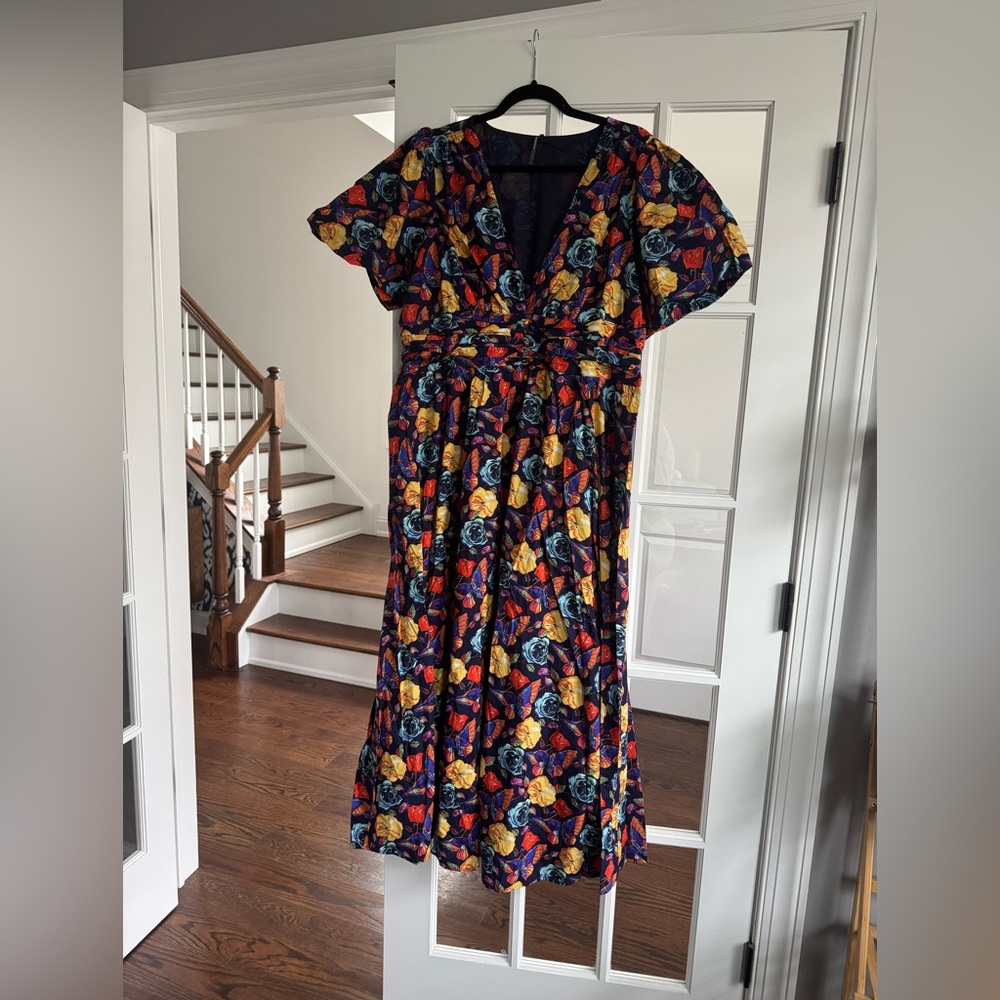 NWT Anthropologie The Katerina Button-Front Dress - Picture 3 of 10